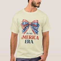 Dans mon America Nœud Patriotique Quatre Juillet