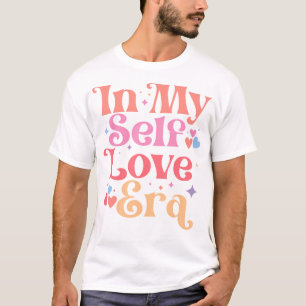 T-shirt Dans Mon Amour de Moi Époque Valentine's Day Heart