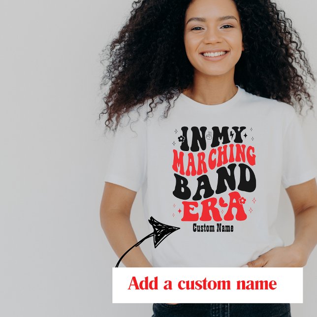 T-shirt Dans Mon Bande Marching Era Graham Colors Personna (Créateur téléchargé)