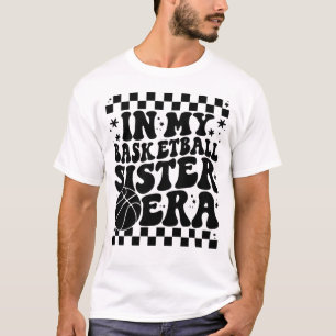 T-shirt Dans Mon Basketball Soeur Era Retro Funny Basketba