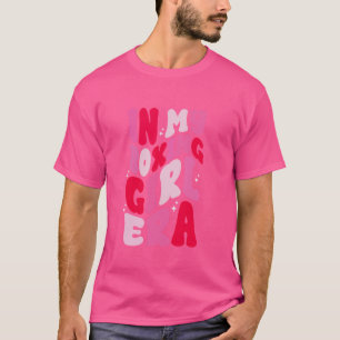 T-shirt Dans Mon Boxing Girl Era Boxer Fighter Boxer Gants