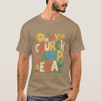 T-shirt Dans mon camp de l'église Ère VBS camp biblique fu