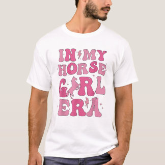 T-shirt Dans mon cheval fille ère cheval mignonne fille ch