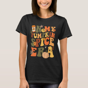 T-shirt Dans Mon Citrouille Épice Époque Rétro Épice Épice