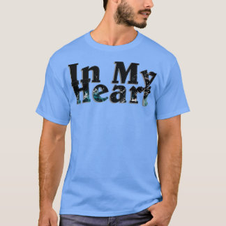 T-shirt Dans mon coeur