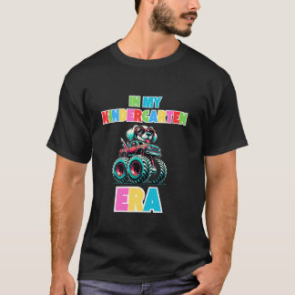 T-shirt Dans Mon Enfant Jardin De L'Ère Monster Camion Ret
