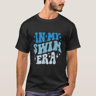 T-shirt Dans Mon Époque De Baignade Drôle Été Natation Sup