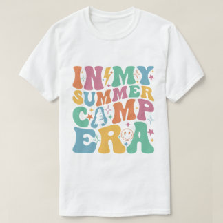 T-shirt Dans Mon Époque De Camp D'Été, Camping D'Été 2024