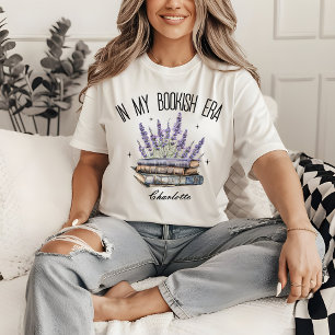 T-shirt Dans mon époque de livre chemise personnalisée pou