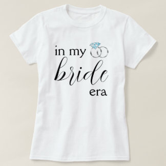 T-shirt Dans Mon Époque De Mariée Mariage Bachelorette Arg