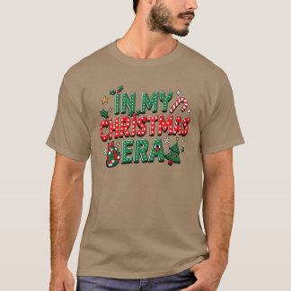 T-shirt Dans mon époque de Noël Matching Joyeux garçon de