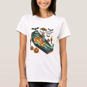 T-shirt Dans mon époque drôle de Summerween Vibes Vacances