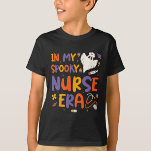 T-shirt Dans Mon Époque Éffrayante Infirmière Halloween In