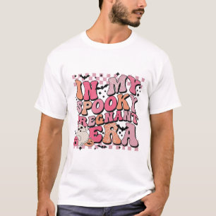 T-shirt Dans Mon Époque Enceinte Éffrayante Halloween Gros