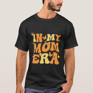 T-shirt Dans Mon Époque Maman Faire-part Bébé Pour La Mère