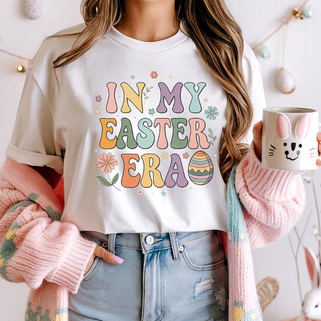 T-shirt Dans Mon Era Tee de Pâques; Printemps Rétro branch (Créateur téléchargé)