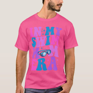 T-shirt Dans Mon Ère De Mère De natation
