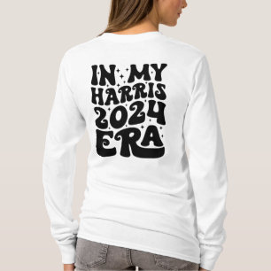 T-shirt Dans mon ère Harris Groovy Kamala Élection américa