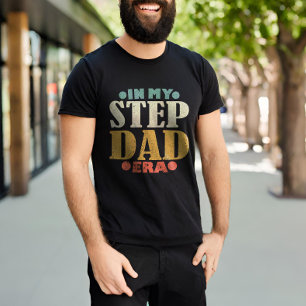 T-shirt Dans Mon Étape Papa Era Vintage Retro Stepdad Père