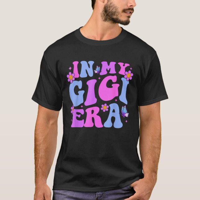 T-shirt Dans Mon Gigi Era Grossesse Faire-part mamie (Devant)