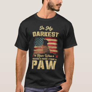T-shirt Dans Mon Heure La Plus Sombre Quand J'Avais Besoin