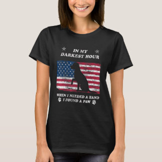 T-shirt Dans Mon Heure La Plus Sombre Quand J'Avais Besoin