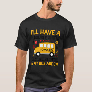 T-shirt Dans mon moniteur de bus Moniteur de bus scolaire