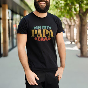 T-shirt Dans Mon Papa Era Retro Vintage Funny Fête des pèr
