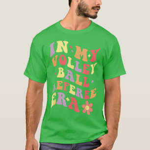 T-shirt Dans Mon Réf De Volleyball De L'Ère De Volleyball 