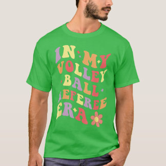 T-shirt Dans Mon Réf De Volleyball De L'Ère De Volleyball 