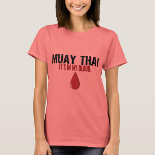 T-shirt Dans mon THAÏLANDAIS de MUAY de sang