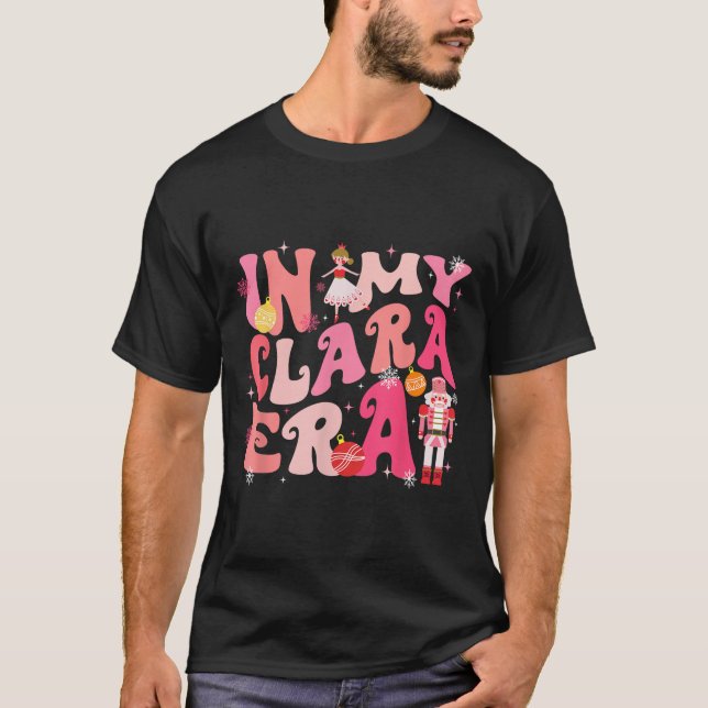 T-shirt Dans My Clara Era Nutcracker Xmas Pajamas de Noël (Devant)