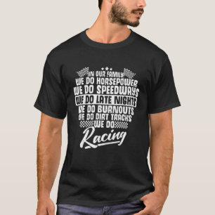 T-shirt Dans Notre Famille On Fait De La Puissance On Fait