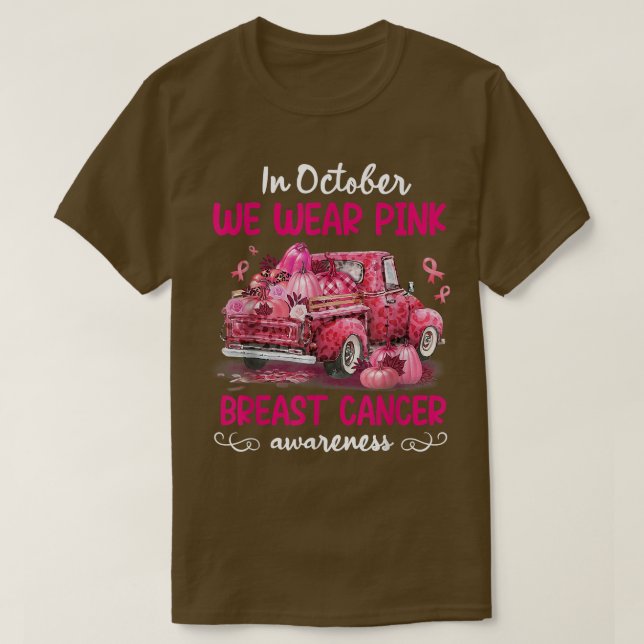 T-shirt Dans October We Wear Pink (Design devant)