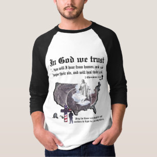 T-shirt DANS un DIEU NOUS FAISONS CONFIANCE - à 2 7h14 de