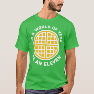 T-shirt Dans un monde de dix être un onze