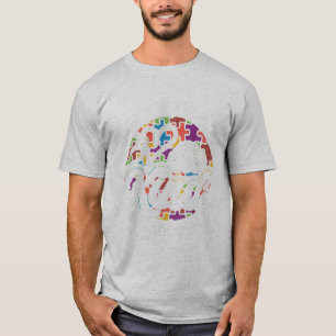 T-shirt Dans un monde où l'on peut être n'importe quoi d'a