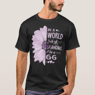 T-shirt Dans un monde plein de grands-mas être une grand-m