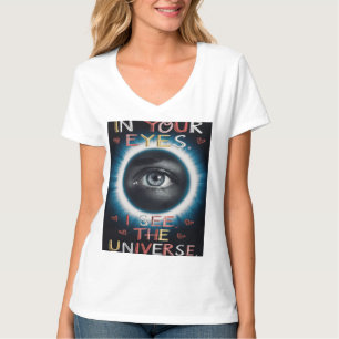T-SHIRT DANS VOS YEUX, JE VOIS L'UNIVERS