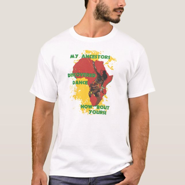 T-shirt Danse africaine (Devant)