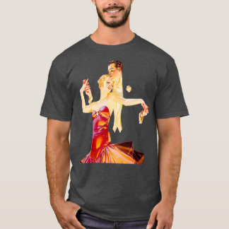 T-shirt Danse Art déco dans la salle de bal