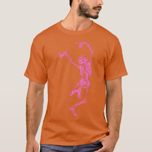 T-shirt Danse Avec Mort Rose