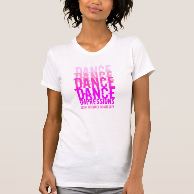 T-shirt Danse Danse...Impressions (Devant)