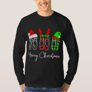 T-shirt Danse de ballet Ballerina Joyeux Noël Noël Noël