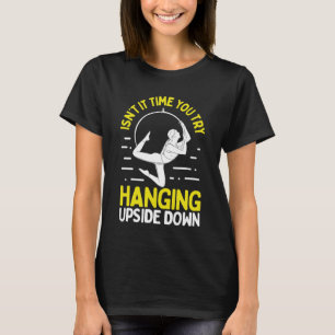 T-shirt Danse de cerceau aérien Accrocher Danseur de cirq