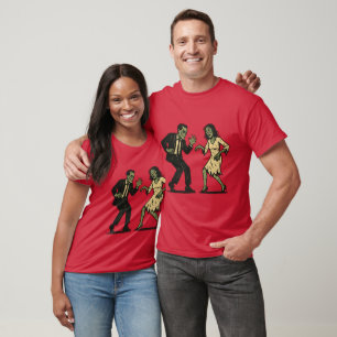 T-shirt Danse de fiction zombie