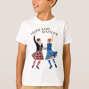 T-shirt Danse de Highland écossaise Reel