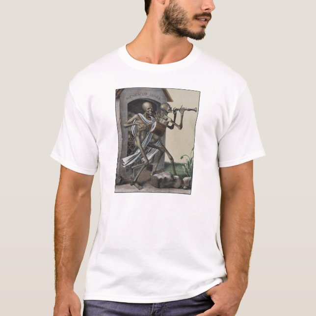 T-shirt Danse de la mort à Bâle | l'ossuaire (Devant)