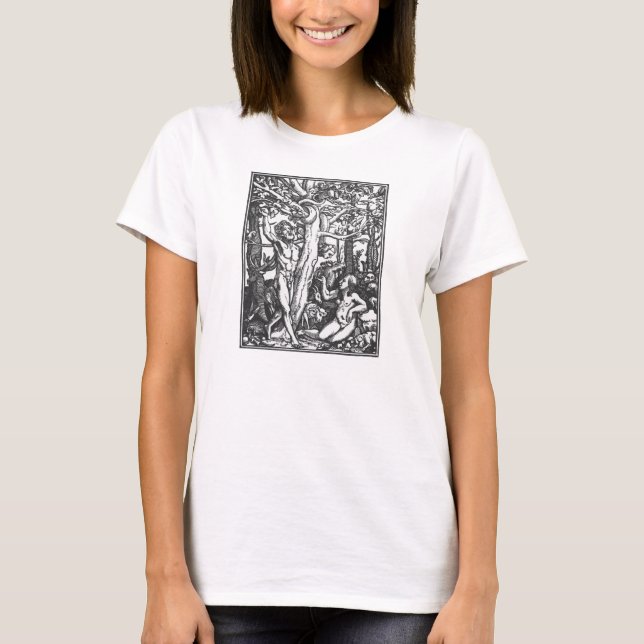T-shirt Danse de la mort | Tempation et d'automne (Devant)