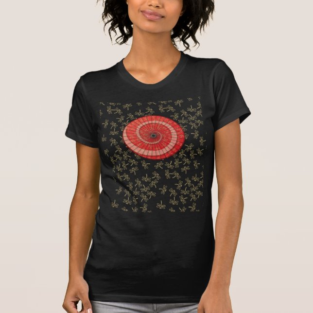 T-shirt danse de libellule (Devant)